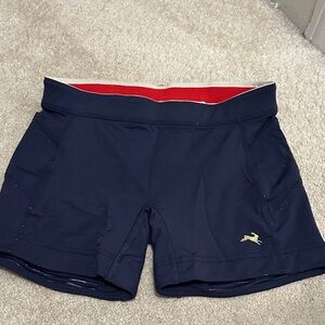 Tracksmith Navy Blue Bike Shorts